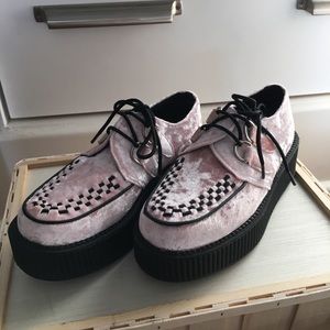 Pink T.U.K Creepers